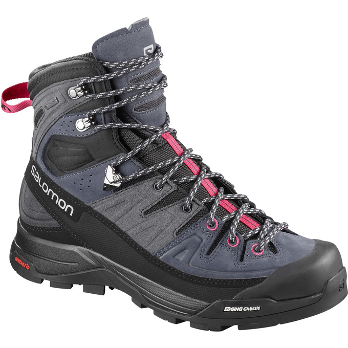 Salomon Singapore Mens Hiking Boots - X ALP HIGH LTR GTX® W Grey/Black | 92167-JEUO